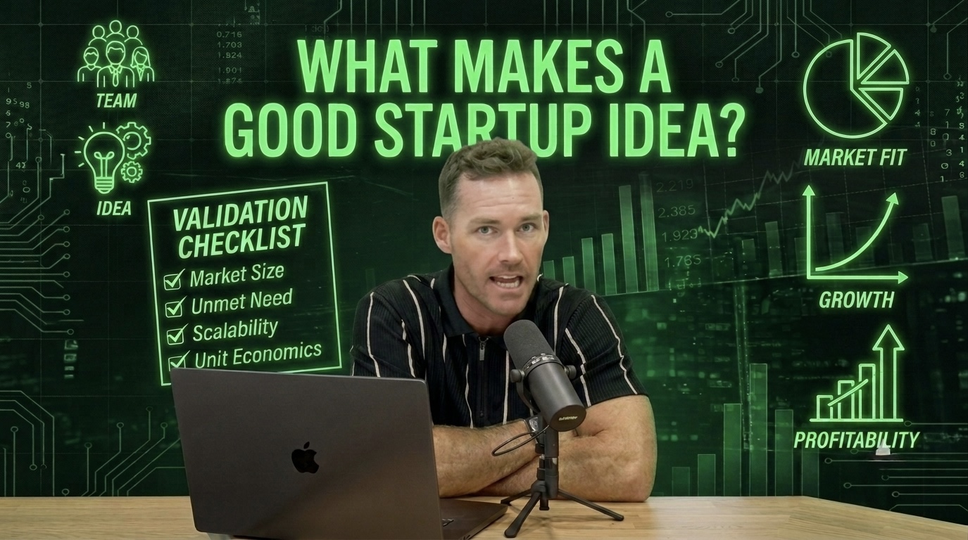 What Makes a Good Startup Idea in 2026? (6-Point Framework)