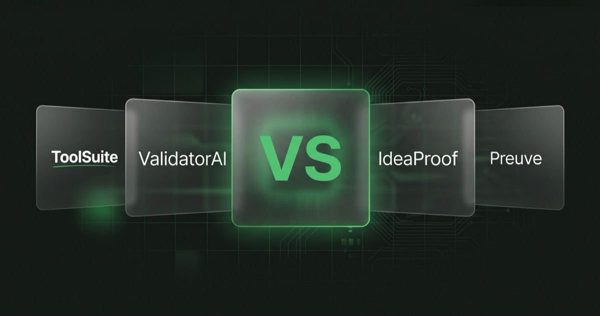 ToolSuite vs ValidatorAI vs DimeADozen: Which Startup Validation Tool Is Worth It?